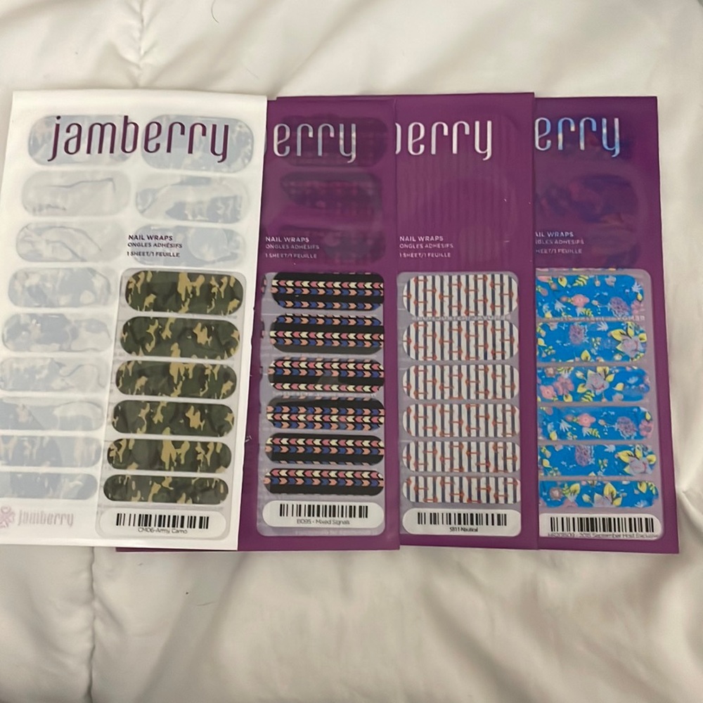 Full Jamberry sheets in original packaging (4)